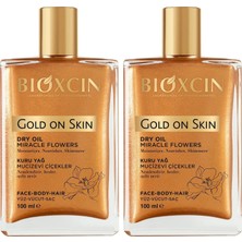 Vera Concept Store Gold On Skin Kuru Yağ – Yasemin, Manolya, Hanımeli, Kalendula ve Hindistan Cevizi Yağları Içeren Işıltı Veren Nemlendirici – 100 ml – Tüm Cilt Tipleri