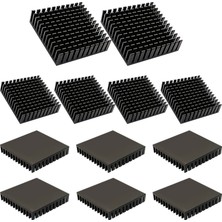 Vera Concept Store Soğutucu Kiti, 12 Adet 40MM 40X40X11MM Soğutucu Isı Emici Soğutma 3D Yazıcılar, TEC1-12706 Termoelektrik Peltier Soğutucu Soğutucu Soğutucu