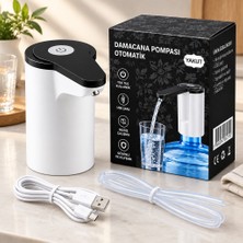 Str Store USB Şarjlı Otomatik Damacana Su Pompası