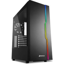 Vera Concept Store Kasa Mıd Tower Psusuz 1xfan Rgb Slıder Black