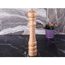 Vera Concept Store Ahşap Büyük Boy El Değirmeni 30CM Seramik Bıçak