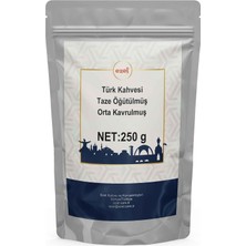 Vera Concept Store Türk Kahvesi – Orta Kavrulmuş ve Taze Öğütülmüş 250GR - Zipli Ambalaj