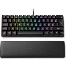 Vera Concept Store %60 Kablolu Rgb Mekanik Gaming Klavye, Deri Bilek Destekli, Anti-Ghosting, 19 Rgb Efekt Seçeneği, 50 Milyon Basım Ömürlü, Kablolu Mekanik Oyuncu Klavy