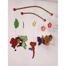 Vera Concept Store Piramigo Ahşap Dönence Beşik Bebek Odası Süsü