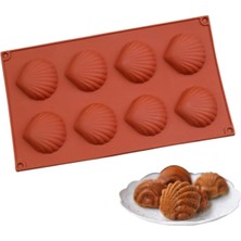 Vera Concept Store Siliko World Silikon Kek Muffin Çikolata Sabun Mum Epoksi Kalıbı Silikon Kalıp, Kiremit