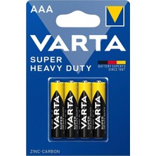 Vera Concept Store Aaa Kalem Pil 4'lü / Süper Güçlü / Uzun Ömürlü Çinko Karbon / Ekonomik Paket