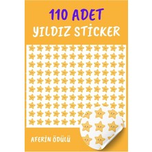 Vera Concept Store Ms Major Selection Öğretmenler Için Yıldız Etiket Star Sticker 1 Sayfa 110 Adet 1,2cm Ebat