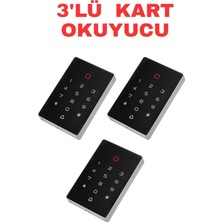 Vera Concept Store SR-208 Mf Mifare Kart Okuyucu 13.56 Mhz Şifreli Geçiş Kontrol Sistemi 2000 Kullanıcı 3 Adet