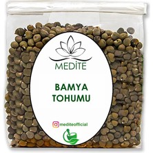 Medite Bamya Tohumu Tane Yeni Mahsul (Abelmoschusesculentus) 1000 G