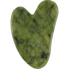 Vera Concept Store Pedras Doğaltaş Yeşim Kalp Gua Sha Yüz Masaj Aleti