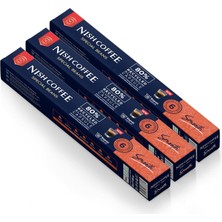 Vera Concept Store Coffee Kapsül Kahve 4 Smooth 3'lü Set (Nespresso Uyumlu) - 30 Adet