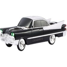 Vera Concept Store WS-1965BT Dodge 59 Model Retro Araba Bluetooth Hoparlör Fm Radyo USB Tf Aux Destekli Speaker, Siyah