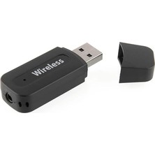 Vera Concept Store Bluetooth Wireless To 3.5mm Jack Audio Ses Mp3 Alıcı (Receiver Çevirici Adaptörü)