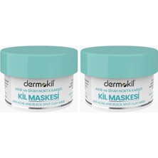 Vera Concept Store Akne ve Siyah Nokta Karşıtı Kil Maskesi 50 ml 2li Paket