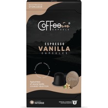 Vera Concept Store Espresso Karamel 10 Kapsülden Oluşan Nespresso Uyumlu Kapsül Kahve (Nespresso UYUMLU)%100 Arabica Orta Kavrum Doğal Aroma