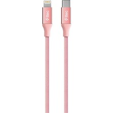 Vera Concept Store Alumicable Type-C Lightning Hızlı Şarj Kablosu 150CM 2DK41-8 Farklı Renk (Roze Altın)