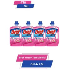 Vera Concept Store Bref Gül Yüzey Temizleyici 2.5l X4 – Parlaklık ve Hoş Koku
