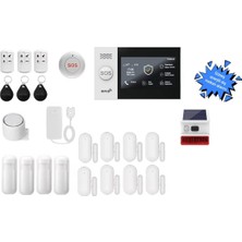 Vera Concept Store Akıllı Güvenlik Obiem Alarm Sistemleri (Güneş Enerjili Dış Sirenli) (Orta Plus Set)