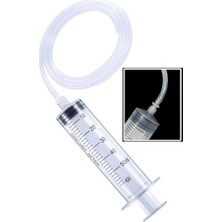 Vera Concept Store Artlantis Plastik Şırınga Hortumlu Büyük 60 ml 5 Paket Sıvı Emme Enjektörü Okul Deney Evcil Hayvan Besleme