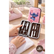 Yenilig 60 Adet Çocuk Manikür Seti – Karakterli Eğlenceli Tasarımlı Tırnak Bakımı, Manikür Kit, Çocuk Nail Care
