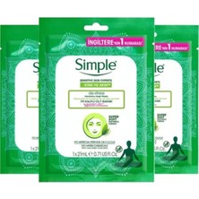 Vera Concept Store De-Stress Rahatlatıcı Kağıt Maske, 21ML, 3'lü Set