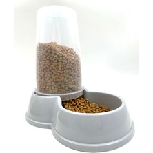 Vera Concept Store Otomatik Doldurulan Kedi Köpek Mama ve Su Kabı 1750ML