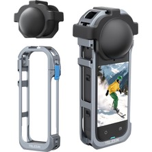 Vera Concept Store Telesın INSTA360 X5 Utility Metal Çerçeve / Metal Frame For Insta 360 X5 / INSTA360 X5 Için Koruyucu Çerçeve