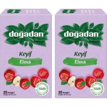 Vera Concept Store Doğadan Elma Çayı, 20 Poşet x 2 Adet