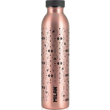Vera Concept Store Paslanmaz Çelik Termos Şişe 591 ml Bakır Serisi, Siyah ®