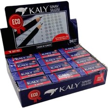 Vera Concept Store Kaly 24 Adet Mavi Sınav Silgisi ART.591 (1 Paket) 24LÜ Silka
