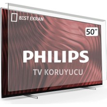 Vera Concept Store 50PUS8508 Tv Ekran Koruyucu - 50 Inç 126CM Ekran Koruyucu Ambilight