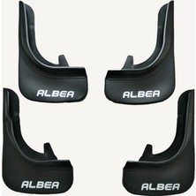 Vera Concept Store Fıat Ile Uyumlu Albea Paçalık Çamurluk Tozluk 4 Lü Set
