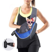 Vera Concept Store Köpek Sling Taşıyıcı, File Ayarlanabilir Evcil Hayvan Sling Eller Serbest Yavru Köpek Askısı Taşıyıcı Küçük Orta Köpek Kedi Tavşan Için (S (2,3 Kg'a K