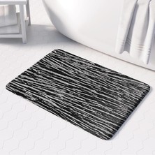 Vera Concept Store Banyo Paspası, Kaymaz Taban, Banyo Halısı, Makinede Yıkanabilir