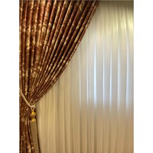 Vera Concept Store Beyaz Pırlanta Tül Perde 1 3 Sık Pile (Yeni Kumaş Versiyon) Beyaz 180 x 280