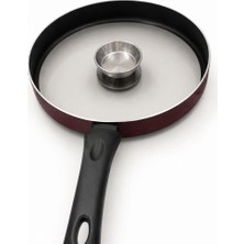 Vera Concept Store 30 cm Alüminyum Kapaklı Teflon Balık Tavası & Börek Tavası