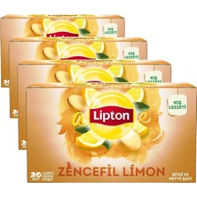 Vera Concept Store Zencefil ve Limon Bardak Poşet Bitki Çayı 80'li Paket