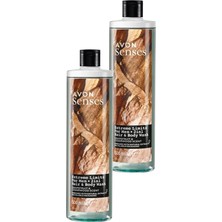 Vera Concept Store Extreme Limits Greyfurt ve Sandal Kokulu Saç ve Vücut Için Erkek Duş Jeli 500 Ml. Ikili Set