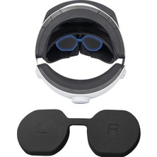 Vera Concept Store Ps Vr2 Için Lens Koruyucu Kapak, Toz Önleyici Silikon Lens Playstation Vr2 Kulaklık Için Ps5 Kumandalı Parmak Kavramaları ile