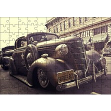 Vera Concept Store Cakatablo Çiftçi Çocuk Plakalı 1938 Model Antika Araç 120 Parça Puzzle Yapboz Mdf Ahşap