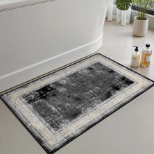 Vera Concept Store Monnhein Banyo Paspası, Yumuşak Banyo Halısı, Kaymaz Nokta Tabanlı, Su Emici, Makinede Yıkanabilir