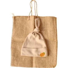 Vera Concept Store Ananas Nakışlı Yenidoğan Şapka