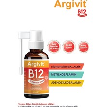 Vera Concept Store Active Plus B12 Vitamin Metilkobalamin, Hidroksikobalamin ve Adenozilkobalamin Sprey 30 ml