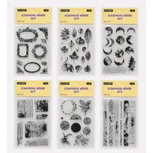 Vera Concept Store Silikon Vintage Bordür Scrapbook Mühür Seti