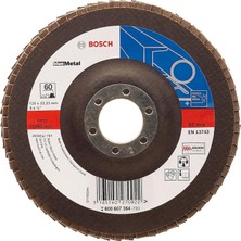Vera Concept Store Professional Yelpaze Taşlama Diski (Açılı Taşlama Makinesi Için Farklı Malzemeler, Düz Tasarım, Ø 125 Mm, Granülasyon 40)