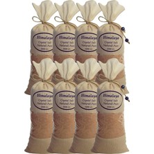Vera Concept Store Himalaya Tuzu Öğütülmüş Pembe 8 Kg. Bez Torba 8 Adet Ince Çekilmiş