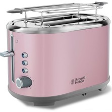 Vera Concept Store Ekmek Kızartma Makinesi Bubble Pembe, 2 Ekstra Geniş Tost Yuvası, Sandviç Eki, 6 Ayarlanabilir Kızartma Seviyesi + Buz Çözme ve Isıtma Fonksiyonu, Hız