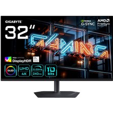 Vera Concept Store MO32U24 31,5 Qd-Oled Penta Tandem 4. Nesil Gaming Monitör, 4K UHD (3840X2160), 240Hz, 0.03MS Gtg, Hdr 1000NITS, HDMI 2.1, Dp 1.4, Usb-C, 99% Dcı-P3
