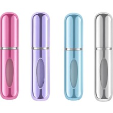 Vera Concept Store Mini Doldurulabilir Parfüm Şişesi – Taşınabilir Seyahat Boy Atomizer Cep Sprey Seti, Pompalı Dolum Kabı, Kompakt, Sızdırmaz ve Dayanıklı Tasarım (Mode