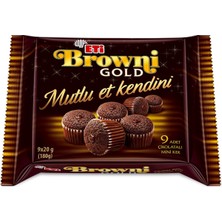 Vera Concept Store Browni Gold Mini Çikolatalı Kek 180 G x 12 Adet